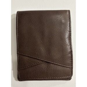 Wilsons Leather Brown Bifold Wallet - No Money Clip - Otherwise EUC